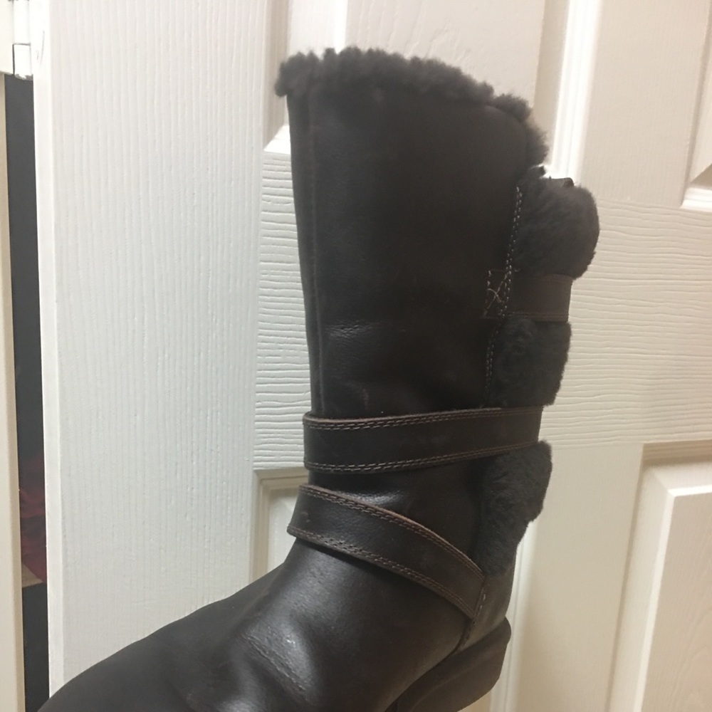Ugg boots leather!
